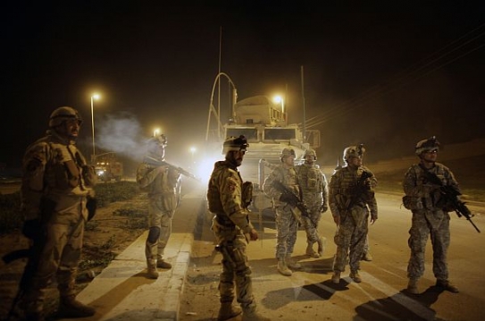 Vojáci v Iráku.